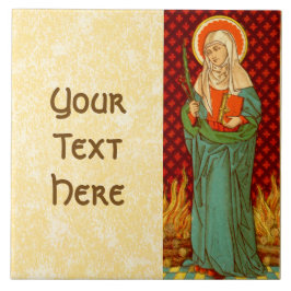 St. Apollonia (VVP 001) Keramische Tegel #2 Tegeltje