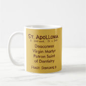 St. Apollonia (VVP 001) Koffie Mok #2.1b (Links)