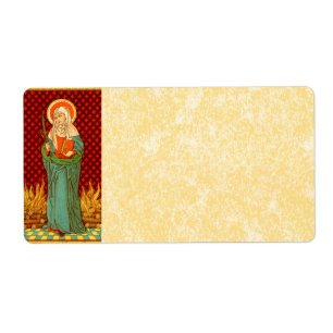 St. Apollonia (VVP 001) Perkament Etiket