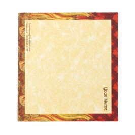 St. Apollonia's Flames (VVP 001a) 6 "x5.5" Horizon Notitieblok