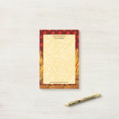 St. Apollonia's vlammen (VVP 001a) Verticaal 4 "x6 Post-it® Notes (Op bureau)