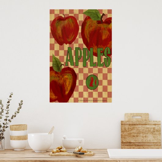 st-appel-poster poster (Keuken)