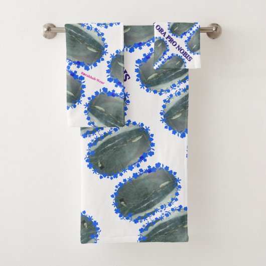 St Ariel Aartsengel's POLAIRE BEREN Bad Handdoek (Insitu)