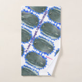 St Ariel Aartsengel's POLAIRE BEREN Bad Handdoek (Handdoek)