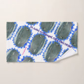 St Ariel Aartsengel's POLAIRE BEREN Bad Handdoek (Handdoek)