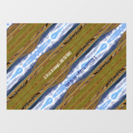 St Ariel & St Barachiel Archangels Wild Horses Raamsticker