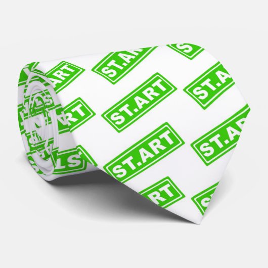 ST.ART logo stropdas (Opgerold)