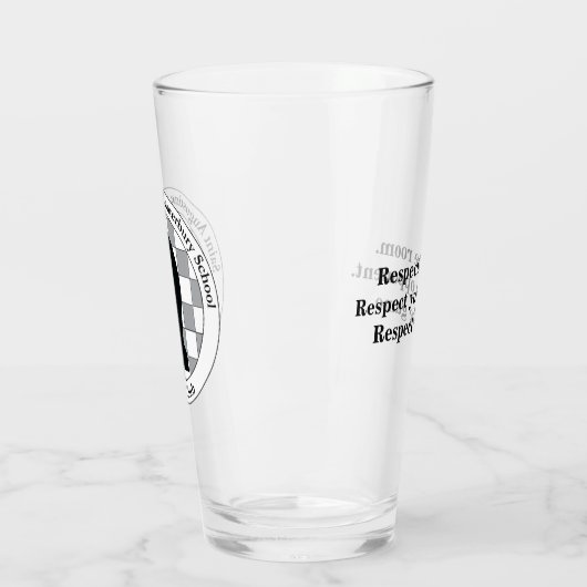 St. A's Chess Club Drink glas (Links)