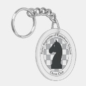 St. A's Chess Club Sleutelhanger (Voorkant Links)