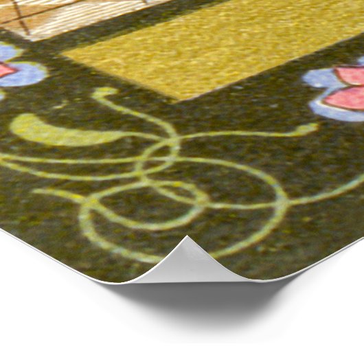 St. Audrey (Etheldreda) (P 003) Poster (Hoek)