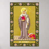 St. Audrey (Etheldreda) (P 003) Poster (Voorkant)