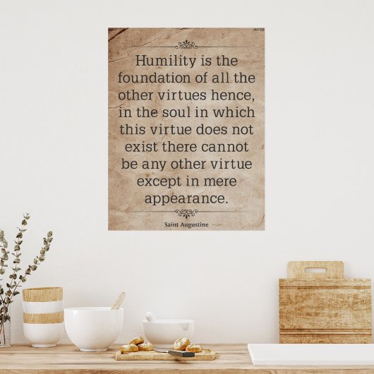 St. Augustine #3 Poster (Keuken)