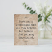 St. Augustine #4 Briefkaart (Staand voorkant)