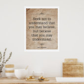 St. Augustine #4 Poster (Keuken)