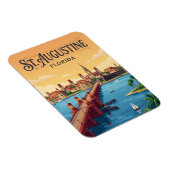 St. Augustine aan het waterfront USA Magneet (Rechterzijde)