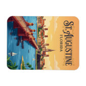 St. Augustine aan het waterfront USA Magneet (Horizontaal)