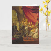 St. Augustine als Bischop wordt verordend die Kaart (Gele Bloem)