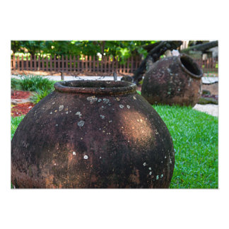 ST Augustine Archeological Park  Florida Foto Afdruk