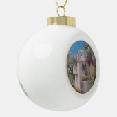 St. Augustine Aviles Street Florida Keramische Bal Ornament (Links)
