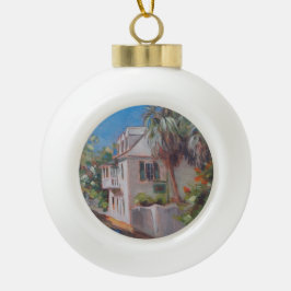 St. Augustine Aviles Street Florida Keramische Bal Ornament