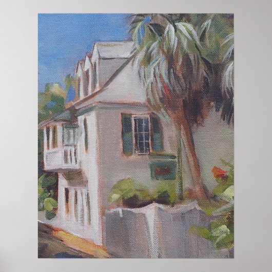 St. Augustine Aviles Street Florida Poster (Voorkant)