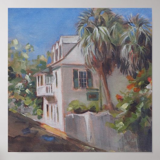 St. Augustine Aviles Street Florida Poster (Voorkant)