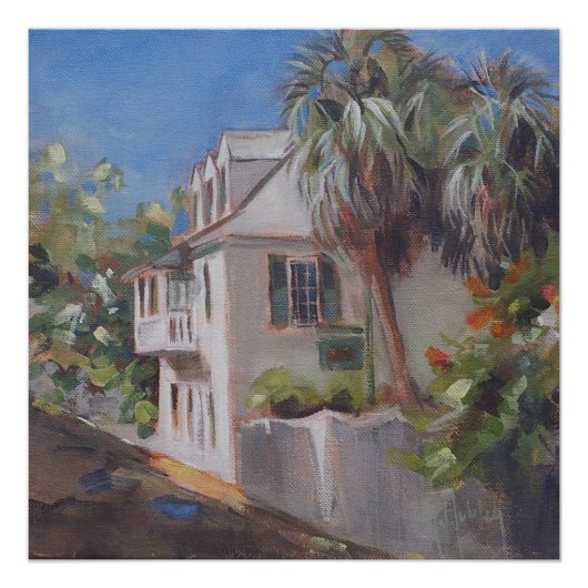 St. Augustine Aviles Street Florida Poster (Voorkant)