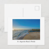 St Augustine Beach Briefkaart (Voorkant / Achterkant)