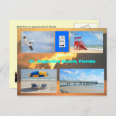 St. Augustine Beach, Florida Briefkaart (Voorkant / Achterkant)