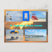 St. Augustine Beach, Florida Briefkaart (Voorkant)