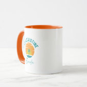 St. Augustine Beach Florida Coffee Mug Mok (Voorkant links)
