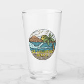 St Augustine Beach Florida  Glas (Voorkant)