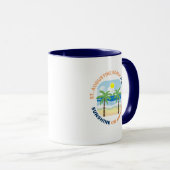 St. Augustine Beach Florida koffiemok Mok (Voorkant rechts)