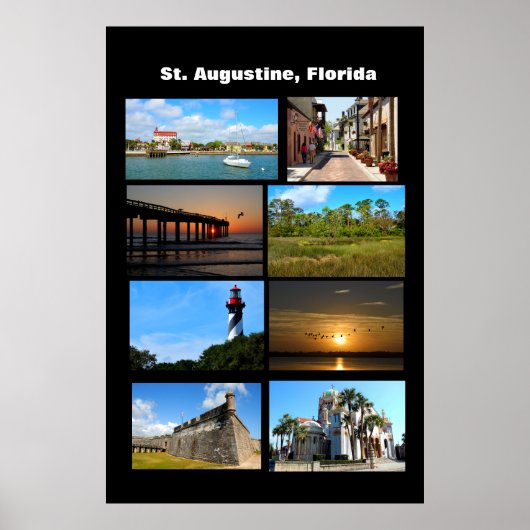 St. Augustine Beach, Florida Poster (Voorkant)