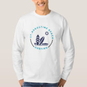 St. Augustine Beach Florida Surfen T-Shirt (Voorkant)