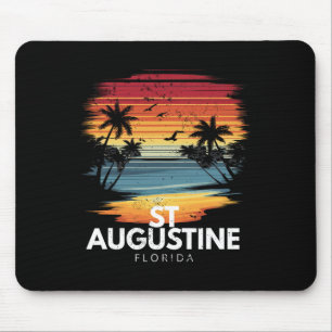 St Augustine Beach Florida Surfplank Surfen Vinta Muismat