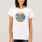 St Augustine Beach Florida T-shirt (Voorkant)