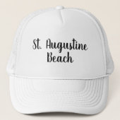 St. Augustine Beach Florida Trucker Pet (Voorkant)