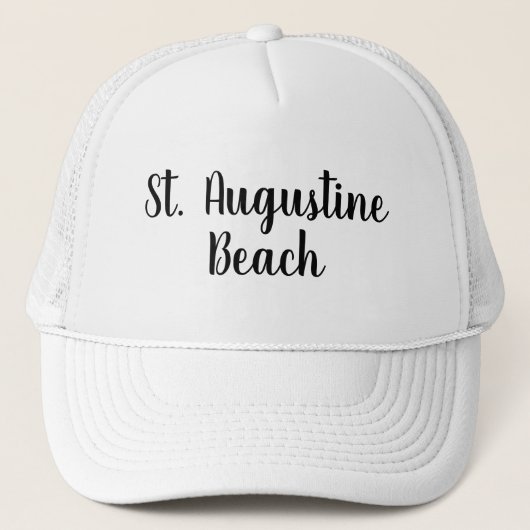 St. Augustine Beach Florida Trucker Pet (Voorkant)