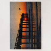 St. Augustine Beach, Florida Vist Pier Legpuzzel (Verticaal)