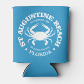 St Augustine Beach (krab) Blikjeskoeler (Voorkant)