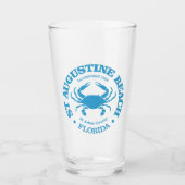 St Augustine Beach (krab) Glas (Voorkant)