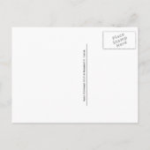 St. Augustine Beach Sand. Tiny Shells Florida Briefkaart (Achterkant)