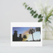 St Augustine bij Sunset Briefkaart (Staand voorkant)