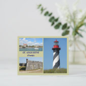 St' Augustine, Briefkaart van Florida (Staand voorkant)