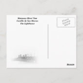 St' Augustine, Briefkaart van Florida (Achterkant)