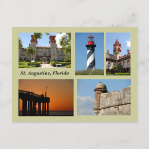 St. Augustine, Briefkaart van Florida