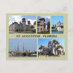 St. Augustine, Briefkaart van Florida