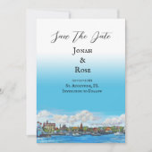 St. Augustine bruiloft aankondiging (Voorkant)