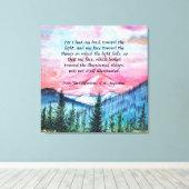 St. Augustine Canvas Print (Insitu (Houten vloer))